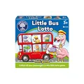 Orchard Toys Little Bus Lotto Mini Game, Small and Compact, Travel Game, Fun Memory Game for Ages 3-6, Educational Game Toy