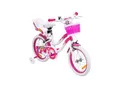Actionbikes Kinderfahrrad Unicorn 16 Zoll, Pink, Einhorn-Design, Puppensitz, Stützräder, Fahrradkorb