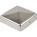 Pfostenkappe Edelstahl 121 Mm Pyramide Abdeckkappe Für Pfosten 12x12cm