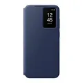 Original Samsung Smart View Wallet Case Cover EF-ZS721 Galaxy S24 FE Blue Blau
