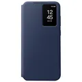 Smart View Etui Galaxy S24 FE mit Sichtfenster, Nachtblau