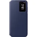 Handyhülle mit Klappe für Galaxy S24 FE Samsung Case Cover Futeral Dunkelblau