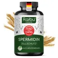 Spermidin Kapseln Hochdosiert, 6 mg Spermidin pro Kapsel - RAIBU
