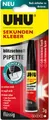 UHU Sekundenkleber 3g m.Pipette - Klebstoff, Kleber, Leim,