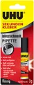 UHU Sekundenkleber blitzschnell PIPETTE 3 g