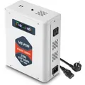 Vevor Spannungswandler Abwärts, 2000 Va, Hochleistungs-konverter, 220 V Auf 110 V Leistungstransformator, Mit 2 Us-steckdosen, Usb-ausgang, Lcd-display, Temperaturschutz, Für 110-v-geräte