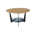 Couchtisch  Malo , schwarz , Maße (cm): H: 40  Ø: 70