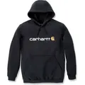 Carhartt Signature Logo 2, Kapuzenpullover - Schwarz (001) - M