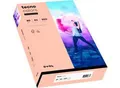 Farbiges Kopierpapier tecno colors, DIN A4, 80 g/m², lachsrosa, 500 Blatt