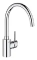 GROHE Concetto Küchenarmatur (hoher Auslauf, energiesparend, schwenkbar), chrom, 32662003