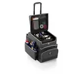 Rubbermaid QUICK CART Reinigungswagen, eleganter Trolley, grau, Mobiler Reinigungskoffer ist ideal für Housekeeping-Dienste, Wartungsdienste etc, Kapazität: 30 lb / 13,61 kg 1902467