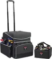 Reinigungswagen Rubbermaid® Quick Cart Klein, 30 l, Außentaschen, Reißverschlusstasche & Innenfächer, Teleskopgriff, wasser-/ölresistent, Teflon® 660528
