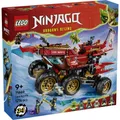 71869 LEGO® NINJAGO Wüstensegler, Spielzeug-LKW für Kinder, 3 Fahrzeuge und 6