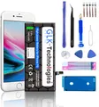 Verbesserter Ersatzakku kompatibel mit iPhone 7 APN A1660 A1778 A1779 | Original GLK-Technologies Battery | 1960 mAh Akku | inkl.Profi Werkzeug Reparaturset Kit NEU