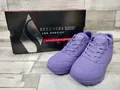 Skechers Damen Schnürschuh lila mit modischer Laufsohle - Stylischer Komfort