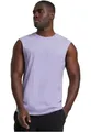 Urban Classics Herren Open Edge Sleeveless Tee – Locker geschnittenes Muskelshirt aus 100% Baumwolle, ärmellos, Sommer Tank Top für Sport & Freizeit,Dustylilac,XXL