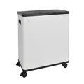 B-Ware SR2X30 Sensormülleimer Abfalleimer 60l inkl. Inneneimer Räder Rollen Weiß