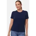 DANISH ENDURANCE T-Shirt Premium Merino (2er Pack) Sport & Outdoor Funktionshirt, Anti-Schweiß, weich & leicht blau L