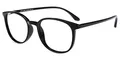 Firmoo Blaulicht Brille Computerbrille Anti Müdigkeit, Blaulicht UV Schutzbrille Damen Herren TR 90 Schwarz