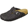Birkenstock Schuhe Boston Anthracite Felt, 160373 - Beige/Grau - 36