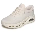 Skechers UNO Glide-Step Air Gliders Damen-Sneaker, Off White Mesh, 41 EU