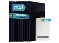 SUNNIVA® 5.0 kW Solaranlage, 10x 500 W Solarmodule Fullblack Bifacial, Wechselrichter SolarEdge SE5K (3-phasig)