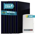SUNNIVA® 5.0 kW Solaranlage, 10x 500 W Solarmodule, SolarEdge SE5K (3-phasig)