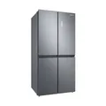 Samsung French-Door-Kühlschrank mit Gefrierfach, 179 cm, 488 l, Twin Cooling+, Power Cool & Power Freeze, Twist Ice Maker, Edelstahl Look, RF48A400EM9/EG