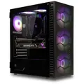 Gaming PC AMD Ryzen7 5700G - AMD Radeon VEGA Grafik - 512GB M.2 NVMe SSD - 32GB DDR4 - Windows 11 - WLAN - RGB Tower - Gamer PC Desktop PC Gaming C...