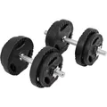 GORILLA SPORTS® Kurzhanteln 20kg 2er Set Kurzhantelset Gewichte Krafttraining