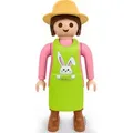 PLAYMOBIL LECHUZA Mega Figure Gärtnerin Osteredition Hannah (ca. 63 cm) | 19065 - Rosa