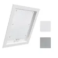 WOLTU Thermo Dachfenster Rollo ohne Bohren Sonnenschutz Verdunkelungsrollo mit Saugnäpfen, Thermorollo Hitzeschutz für Velux- und Roto-Fenster P06 / 406, Weiß 76x93 cm