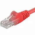 PremiumCord Patch Cable UTP RJ45-RJ45 CAT6 1m Red Netzwerkkabel