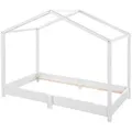 Roba Hausbett, Weiß, Holzwerkstoff, 70x140 cm, Kinder- & Jugendzimmer, Kindermöbel, Kinderbetten, Hausbetten