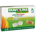 Diavolina Green Power Feueranzünder ohne Öl 48 Würfel Grillkamine Öfen