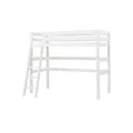 Hoppekids Hochbett  ECO Luxury , weiß , Maße (cm): B: 144 H: 177