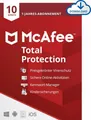 McAfee Total Protection Security 10 PC 1 Jahr Mac Android