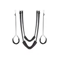 Liebesschaukel von EIS, Sex Schaukel für die Decke und Tür, robuste bequeme Sex Swing mit breiten Polstern, BDSM Sexspielzeug für Paare, schwarz