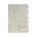Stamperia - Silicon Mould A5 for Scrapbooking, Bullet Journals and More, Non-Stick Surface, Suitable for Air-Dry Clay, Resin and More, Perfect for Crafts and Gifting (Masquerade, Feathers)