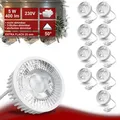 LED 230V 5W flach Modul (GU10 MR16 Ersatz) opt dimmbar Strahler Leuchtmittel Set