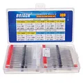 BOJACK 10 Werte 300 Stück Gleichrichterdioden 1N4001 1N4002 1N4003 1N4004 1N4005 1N4006 1N4007 Schottky-Dioden 1N5817 1N5818 1N5819 Sortiment Kit