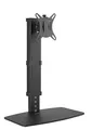 myWall HL 55 L Monitor Ständer Tischständer Halterung für Bildschirme 17 Zoll - 32 Zoll (43-81 cm), bis 8 kg, Höheneinstellung in 10 Stufen, schwenkbar, neigbar, VESA: 75/100, schwarz