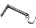 Wandträger ausziehbar 1-läufig für Memphis edelstahl-optik Ø 16 mm 10-14 cm lang
