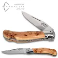 Laguiole Arbalete G. David 12cm Taschenmesser Jagdmesser Griff Wacholder Messer
