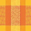 Garnier Thiebaut Mitteldecke Graminee Orange 115 x 115 cm