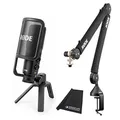 Rode NT-USB+ Plus USB-Kondensatormikrofon + PSA1+ Plus Gelenkarm Black + keepdrum Mikrofasertuch