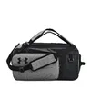Under Armour Contain Duffel Bags, Unisex, Erwachsene, Grau, Größe M, Castlerock Medium Heather/Black/Whit, M