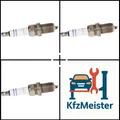 3x ORIGINAL® Bosch Zündkerze für VW GOLF IV GOLF V POLO III POLO PASSAT B6