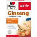 DOPPELHERZ Ginseng 250+B-Vitamine+Zink Kapseln 30 St. PZN 16082684