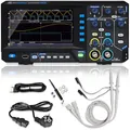 PeakTech P 1401, Digital Speicher Oszilloskop, 2 Kanal, 10 MHz, 100 MS/s, USB Schnittstelle, PC Software, P 1401, Schwarz